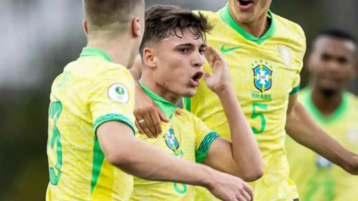 Breno Bidon está servindo à seleção brasileira sub-20 em torneio continental e é desfalque no Corinthians até término do torneio - Foto: Reprodução / Instagram