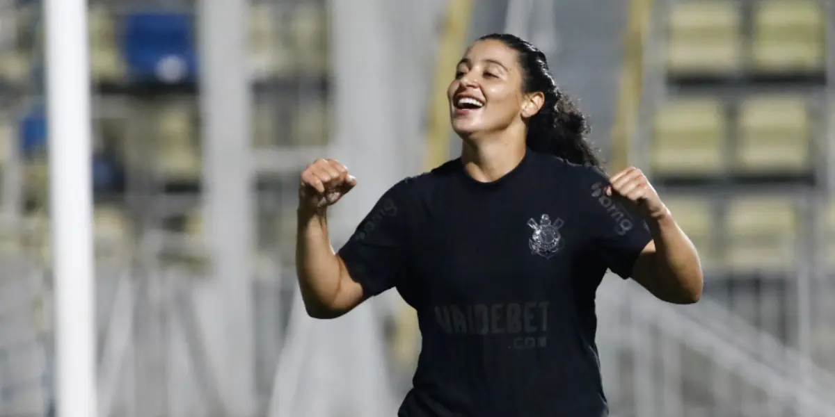 Duda Sampaio confia em um Corinthians forte para 2025, mirando mais uma temporada de conquistas. Foto: Rodrigo Gazzanel / Agência Corinthians