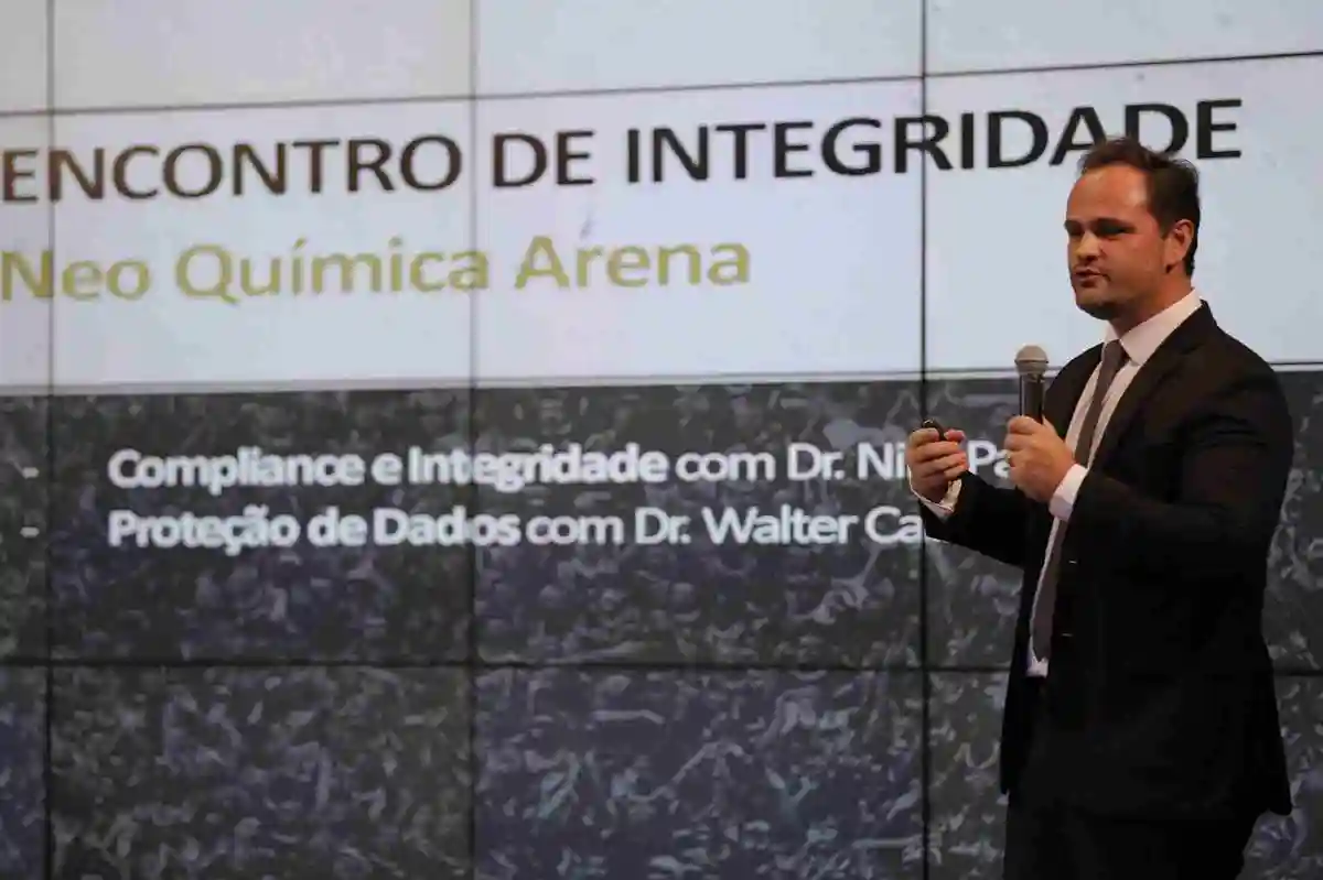 Corinthians promove Encontro de Integridade, reforçando seu compromisso com a ética e os valores institucionais, na Neo Quimica Arena.  Foto: José Manoel Idalgo