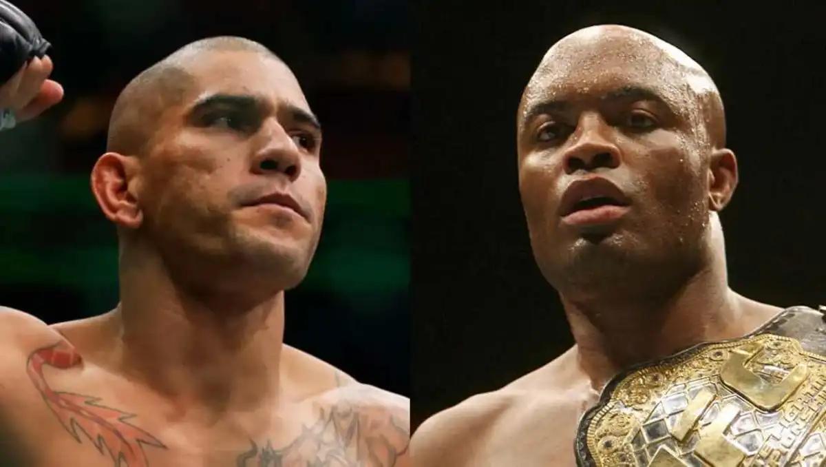 Anderson Silva e Alex Poatan são dois dos melhores lutadores brasileiros da história do MMA. Foto: Montagem SUPER LUTAS