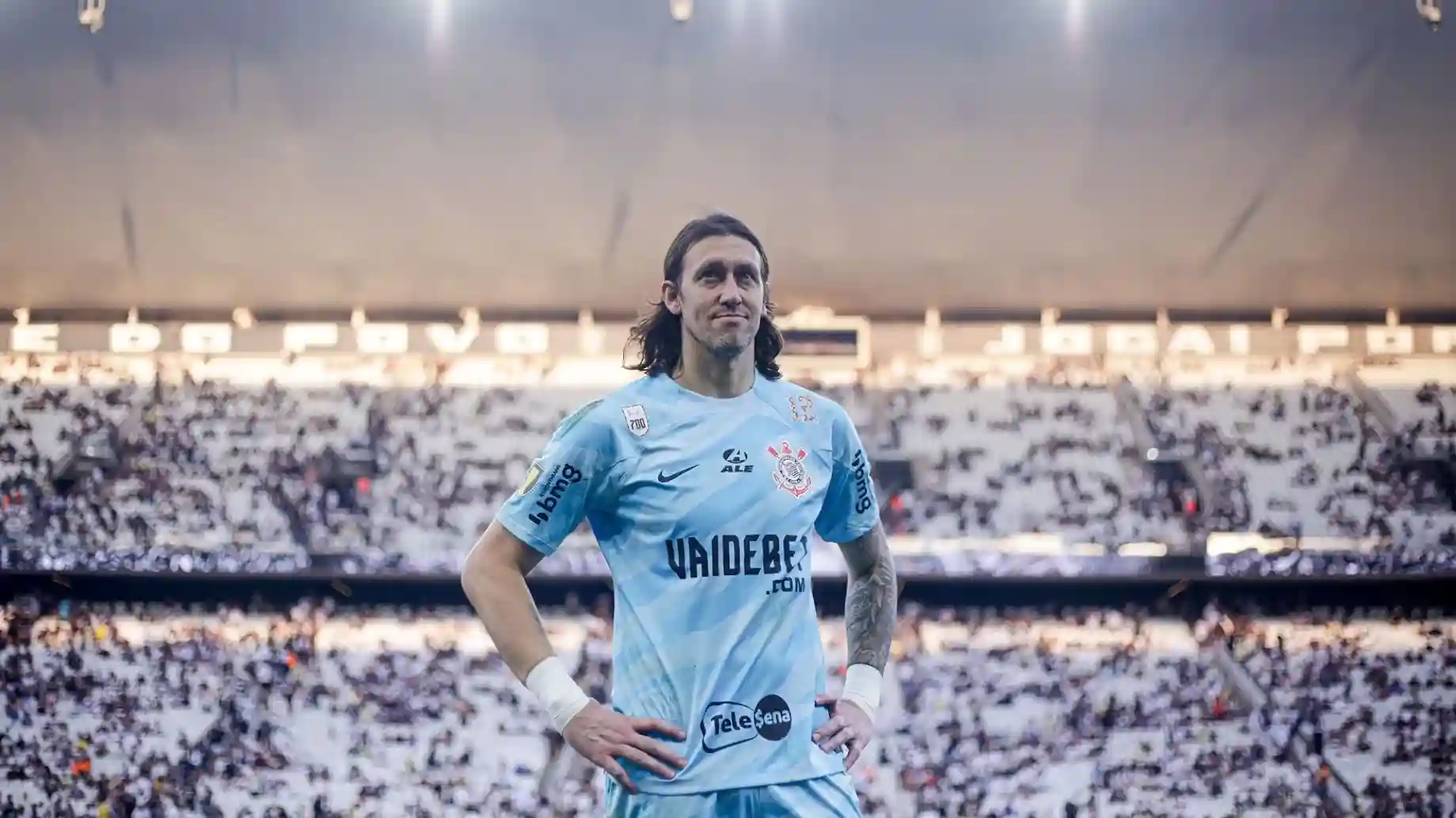 Cássio elege maior ídolo do Corinthians e elogia torcida por vaquinha da Arena - Foto: Rodrigo Coca/Agência Corinthians