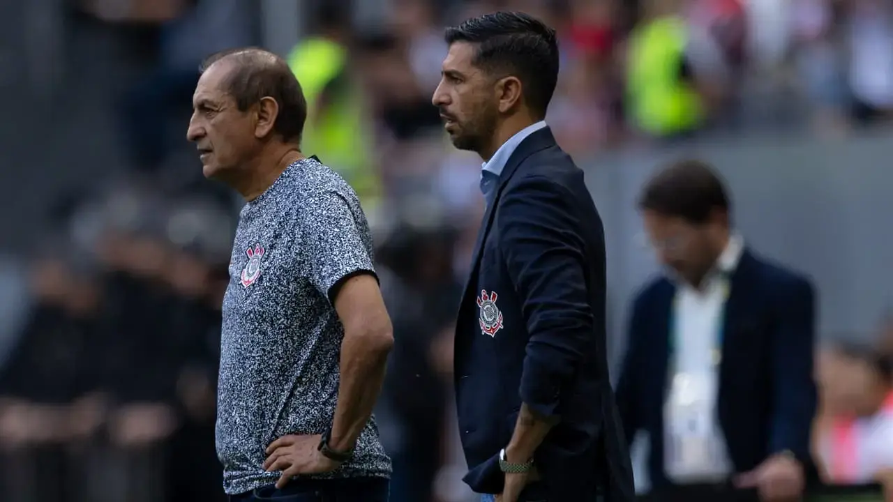 Ramón Díaz demitido? Presidente do Corinthians comenta sobre possibilidade de demissão do comandante - Foto: Rodrigo Coca/Agência Corinthians