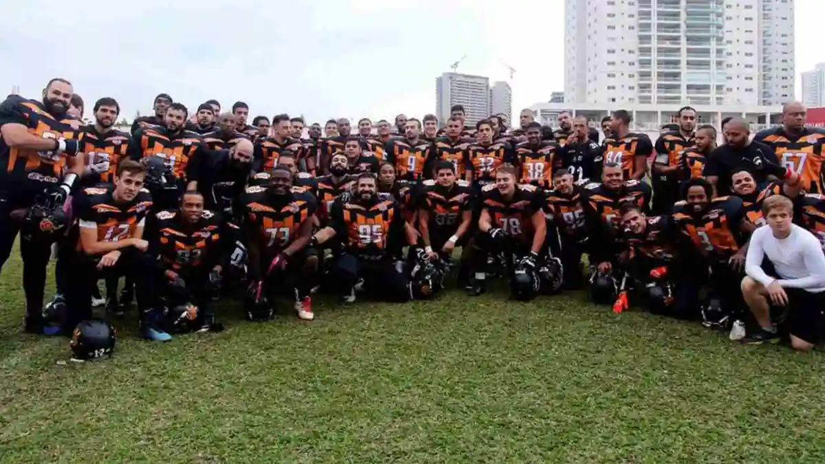  Corinthians Steamrollers, equipe de futebol americano do Corinthians, foi fundado no ano de 2006. Foto: Divulgação/Corinthians