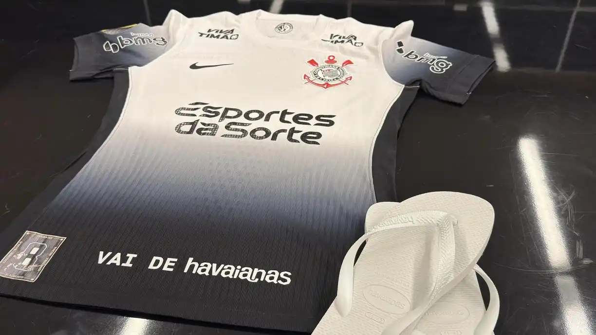 Corinthians e Havaianas promovem ação antes de jogo contra o São Bernardo