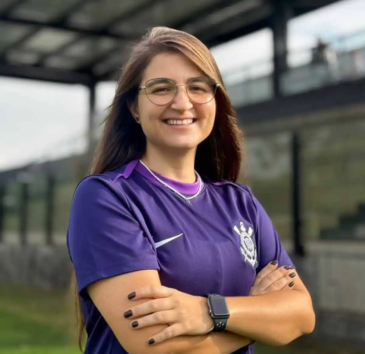 Julia Passero acumula passagem por equipes de base de Ferroviária e Santos, além de esquipe nos Estados Unidos. Foto: Divulgação/ Corinthians