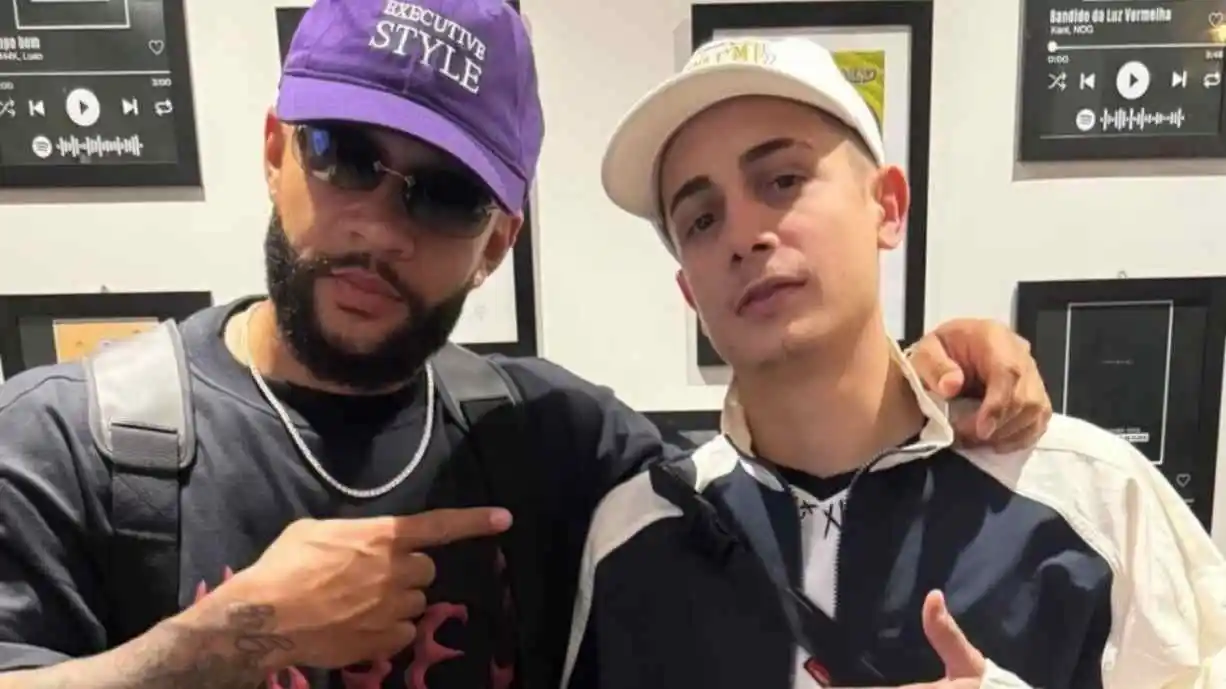 Memphis Depay produziu conteúdo musical “Falando com as Favelas”, em parceria com MC Hariel - Foto: Reprodução