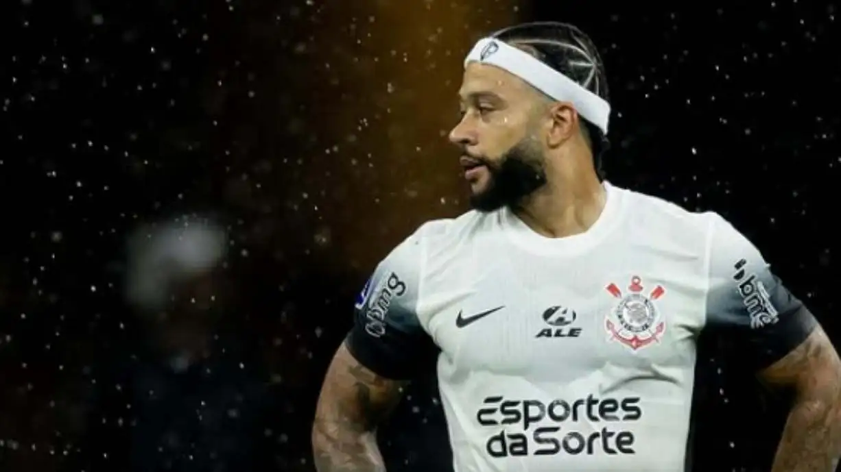 Memphis Depay só viajará à Europa depois da primeira decisão do Estadual, neste domingo, 16, às 18h30, no Allianz Parque | Rodrigo Coca/Agência Corinthians 