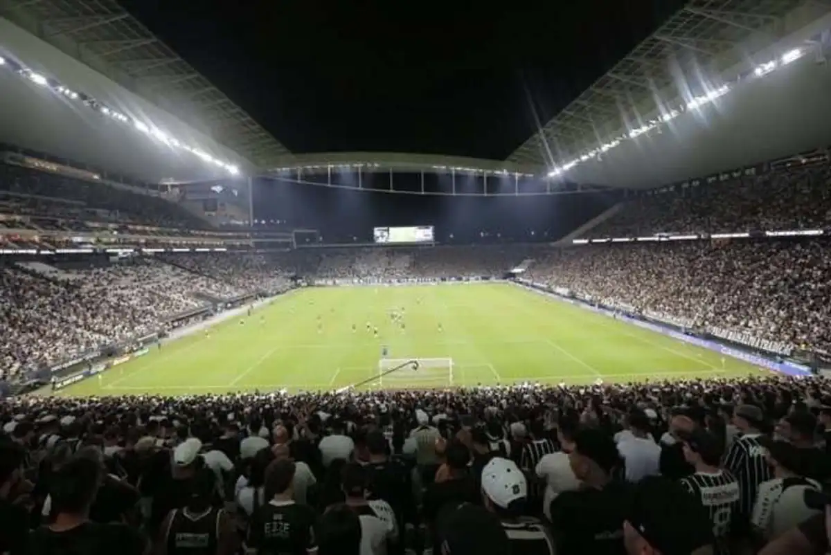 O Corinthians lidera a média de público nos est´dios brasileiros na temporada de 2025. Foto: Rodrigo Coca/Agência Corinthians