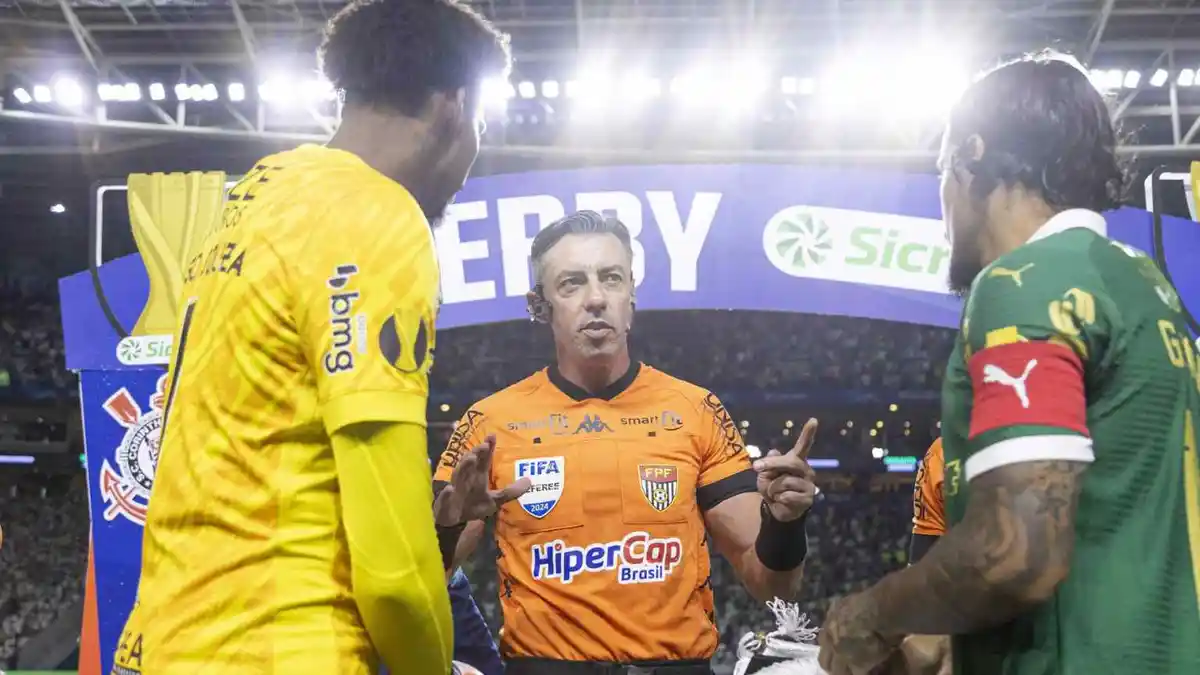 Arbitragem definida para a final do Campeonato Paulista entre Corinthians e Palmeiras