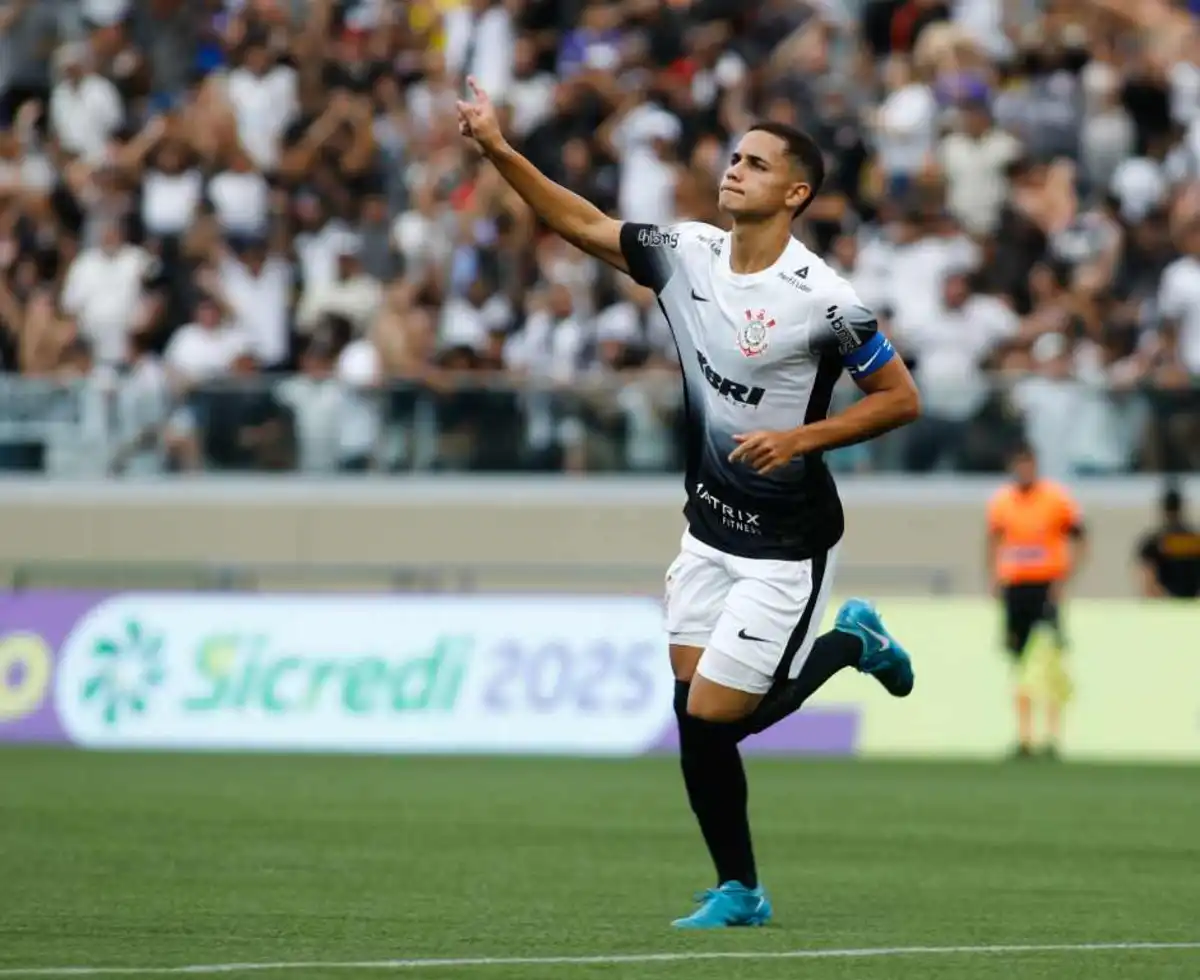 Técnico do Sub-20 do Corinthians elogia Bahia após golaço de falta e destaca sua precisão nas cobranças como um diferencial. Foto: Reprodução