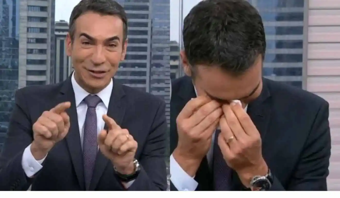 César Tralli relembra sua despedida do SP1 e viraliza novamente. Sua trajetória segue marcando o jornalismo. Foto: Reprodução