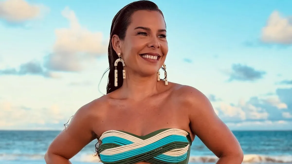 Fernanda Souza se dedica ao autoconhecimento e ao cuidado com sua saúde mental, especialmente durante um período em que se afastou das telas. Foto: Reprodução