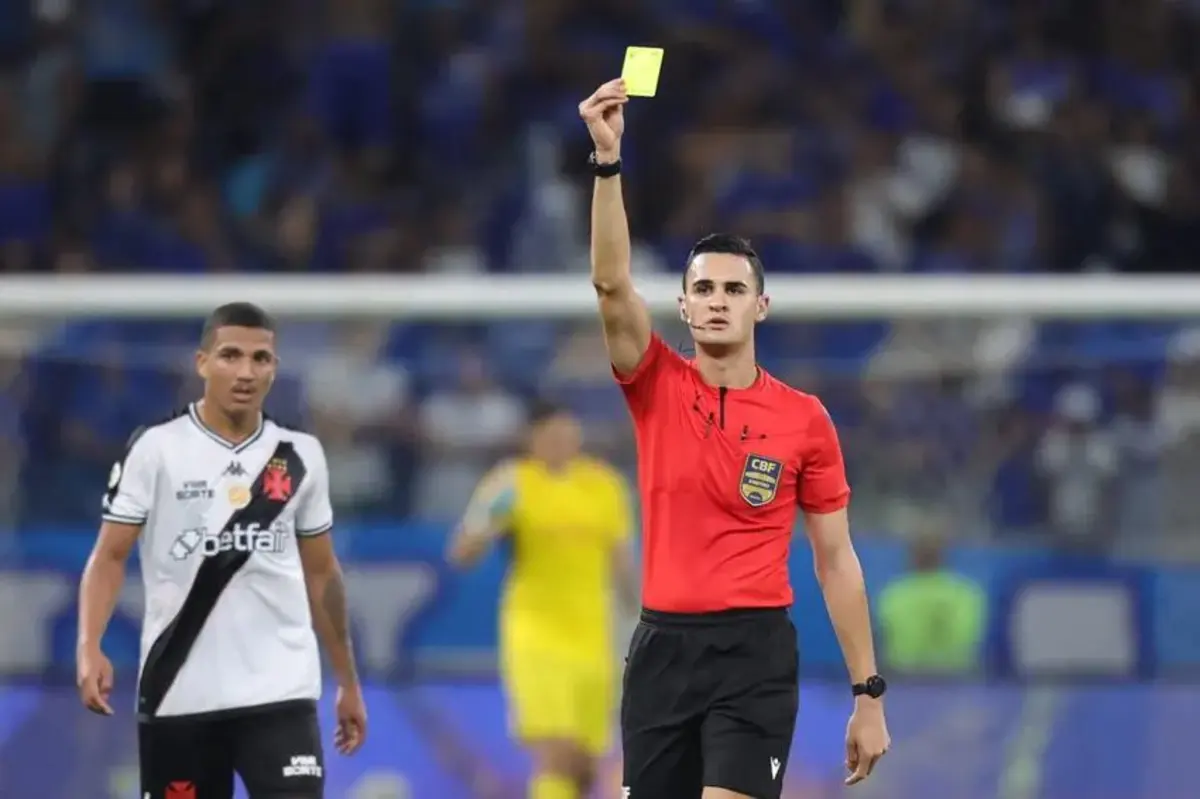 Matheus Delgado Candançan será o árbitro do jogo de volta da final do Paulistão entre Corinthians x Palmeiras. Foto: Gilson Lobo/AGIF