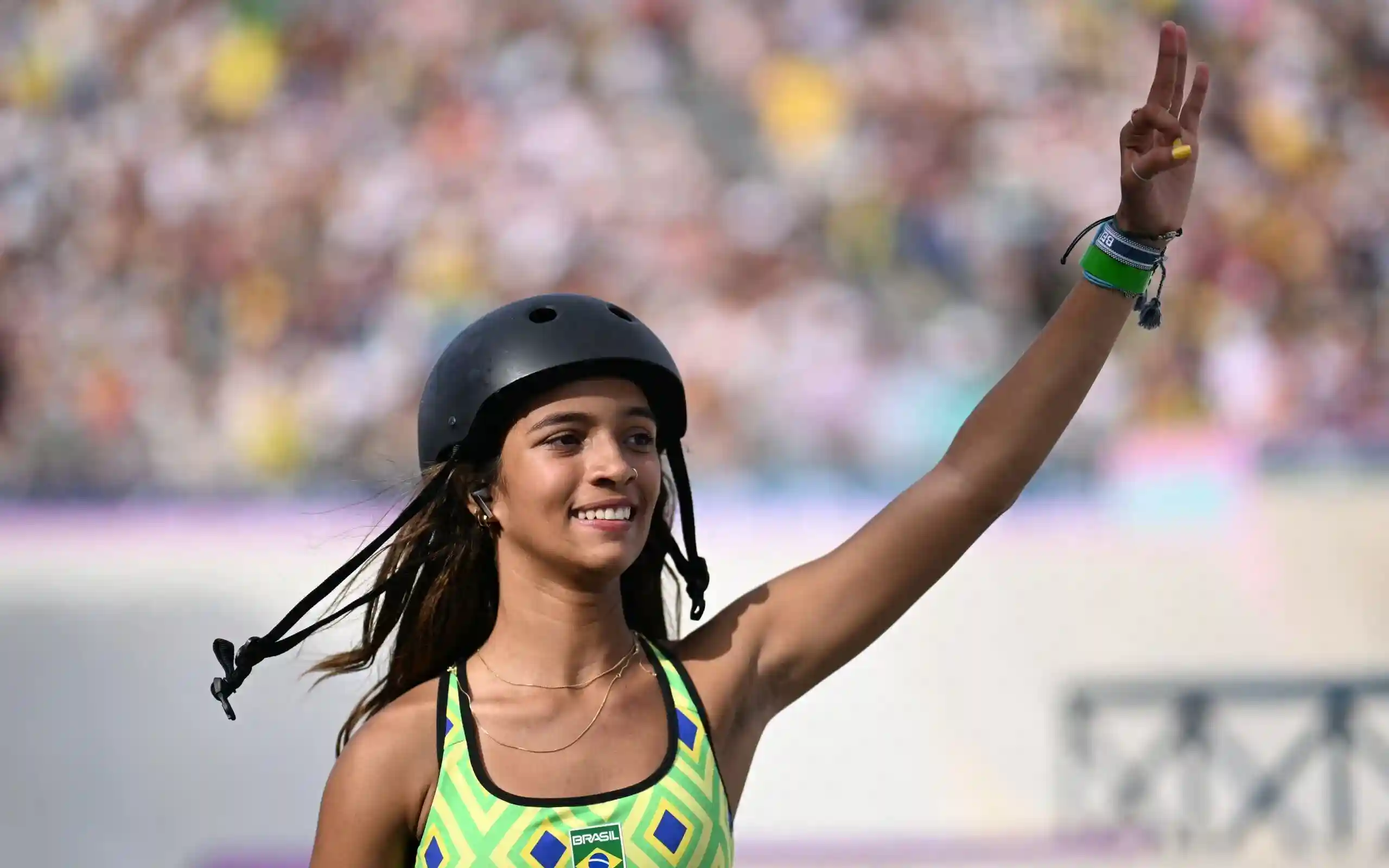 Rayssa Leal faz reflexão após retorno ao STU Pro Tour em Porto Alegre: "Há muita responsabilidade" - Foto: Kirill Kudryavtsev / AFP