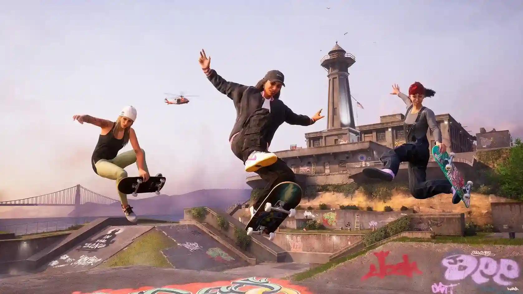 Rayssa Leal é confirmada em jogo de skate do Tony Hawk e lançamento do game está previsto para o dia 11 de julho deste ano - Foto: Reprodução/Playstation