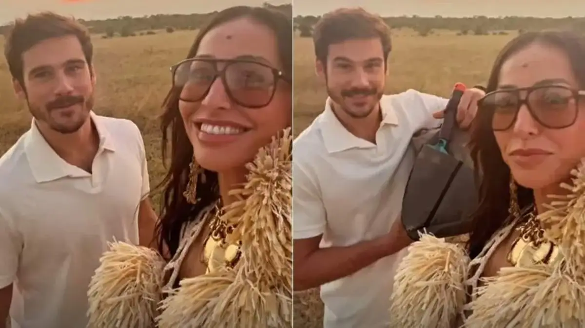 Sabrina Sato e Nicolas Prattes vivem momento divertido e sustentável em lua de mel