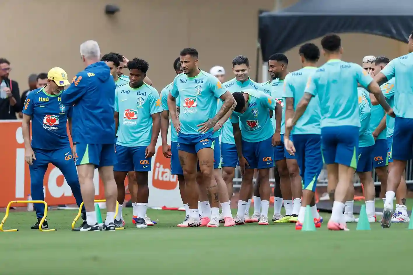 Ex-Corinthians projeta partida contra a Argentina pelas Eliminatórias Sul-Americanas, no Estádio Monumental de Nuñez - Foto: Rafael Ribeiro/CBF