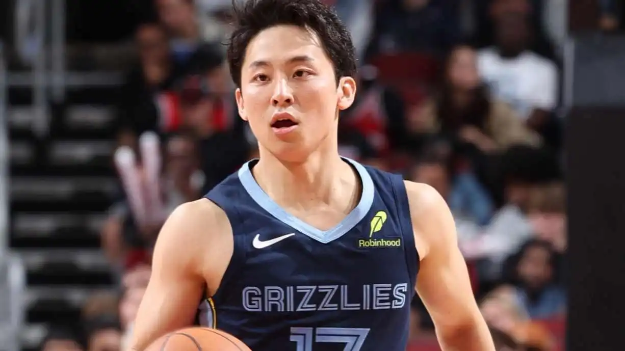 Yuki Kawamura, armador da seleção do Japão e jogador do Memphis Grizzlies, da NBA, revelou conhecer o Corinthians - Foto: Reprodução