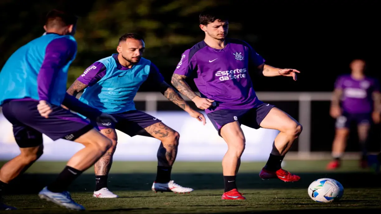 Timão ainda fará um último treino na manhã desta segunda-feira, 26, no CT do Cruzeiro | Rodrigo Coca/Agência Corinthians