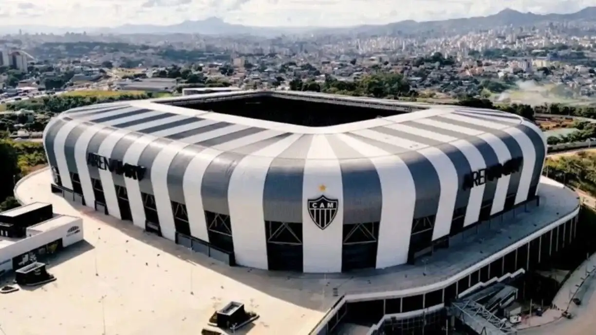 Adversário do Corinthians no Brasileirão, o Atlético Mineiro sustenta grande invencibilidade em casa - Foto: Divulgação/Arena MRV
