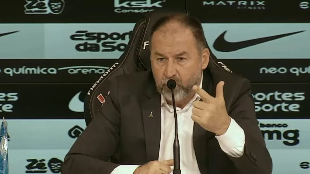 Augusto Melo revela recusa do Corinthians a atleta que nunca atuou pelos profissionais