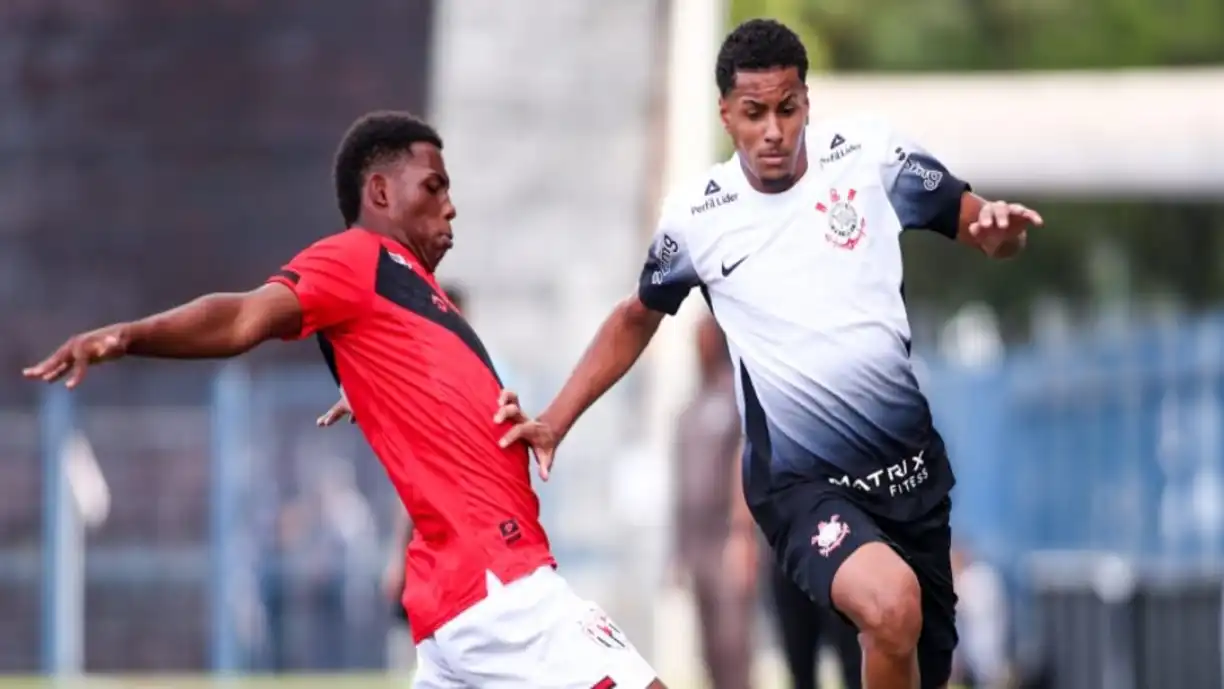 Os gols do Alvinegro Paulista foram marcados pelo atacante Nicollas e o meia Dieguinho | Rodrigo Gazzanel/Agência Corinthians