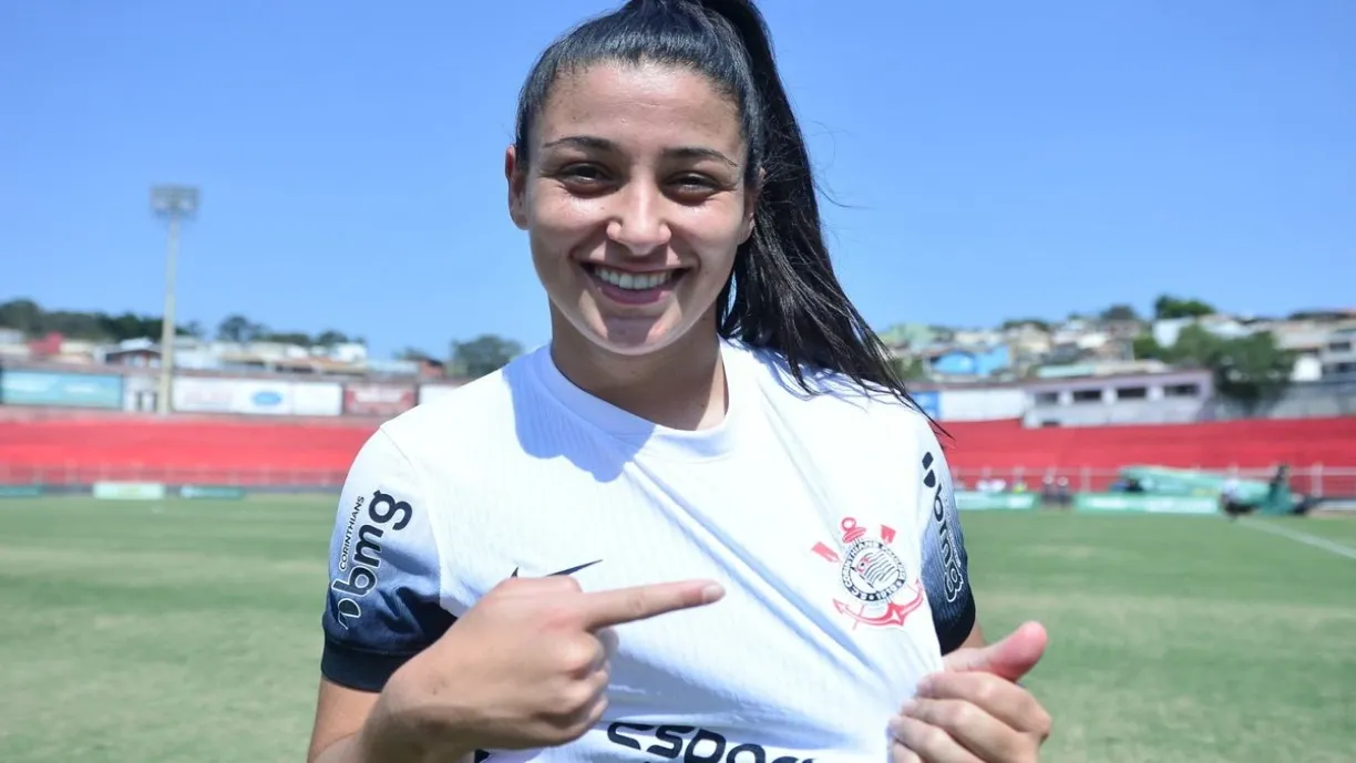 Duda Sampaio explica motivo para ser poupada no Corinthians