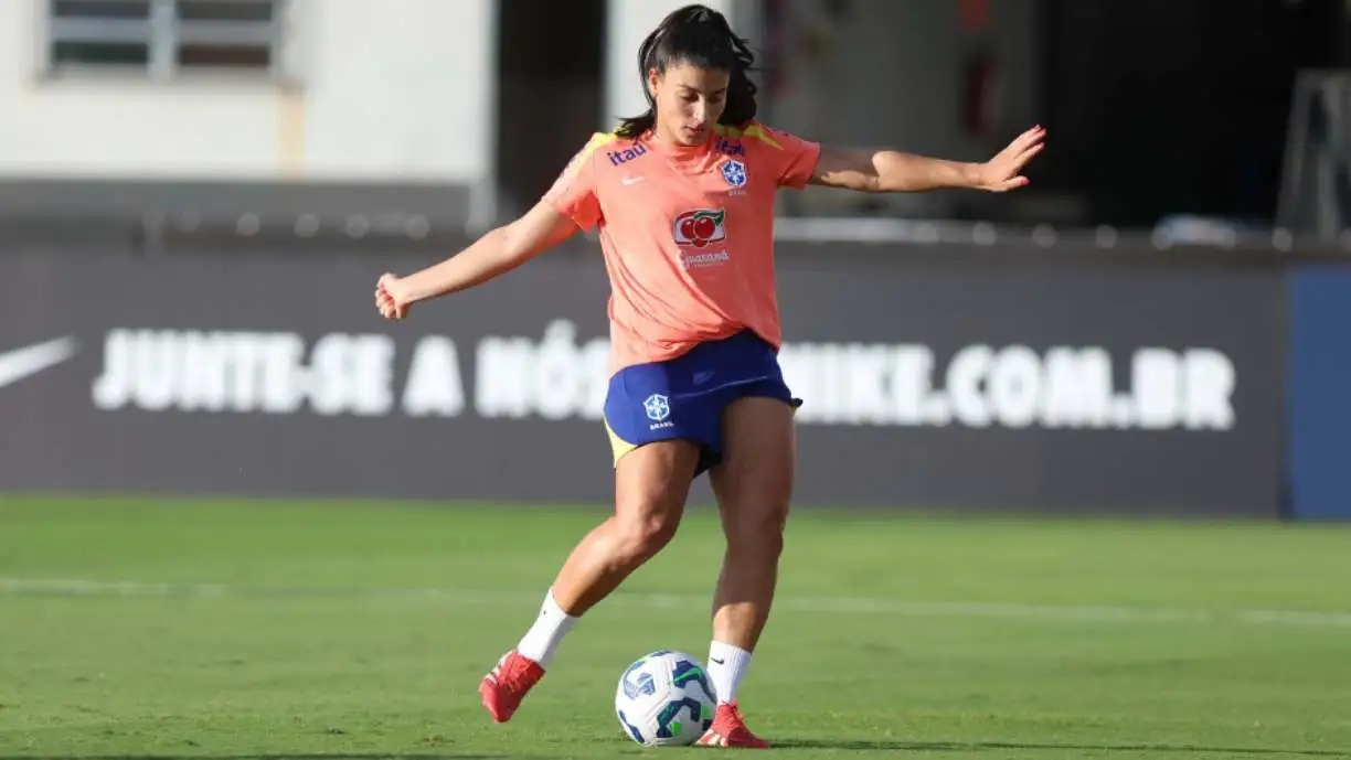 Cinco jogadoras do Corinthians defendem a Seleção Brasileira em amistoso na Neo Química Arena, transmitido ao vivo pelo Sportv. Foto: Reprodução