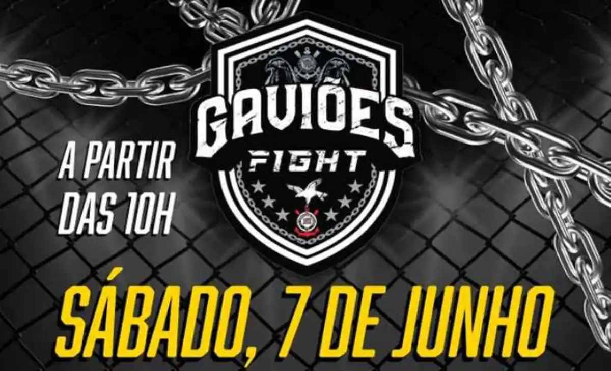 Gaviões da Fiel, torcida organizada do Corinthians, anunciou em seu Instagram o evento "Gaviões Fight" - Foto: Reprodução/Instagram