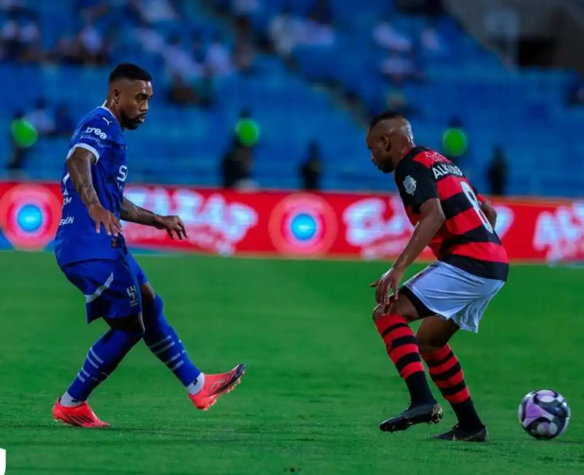 Malcom é um dos destaques do Al-Hilal desde que chegou, e o Flamengo monitora a situação do jogador - Foto: Reprodução/Instagram
