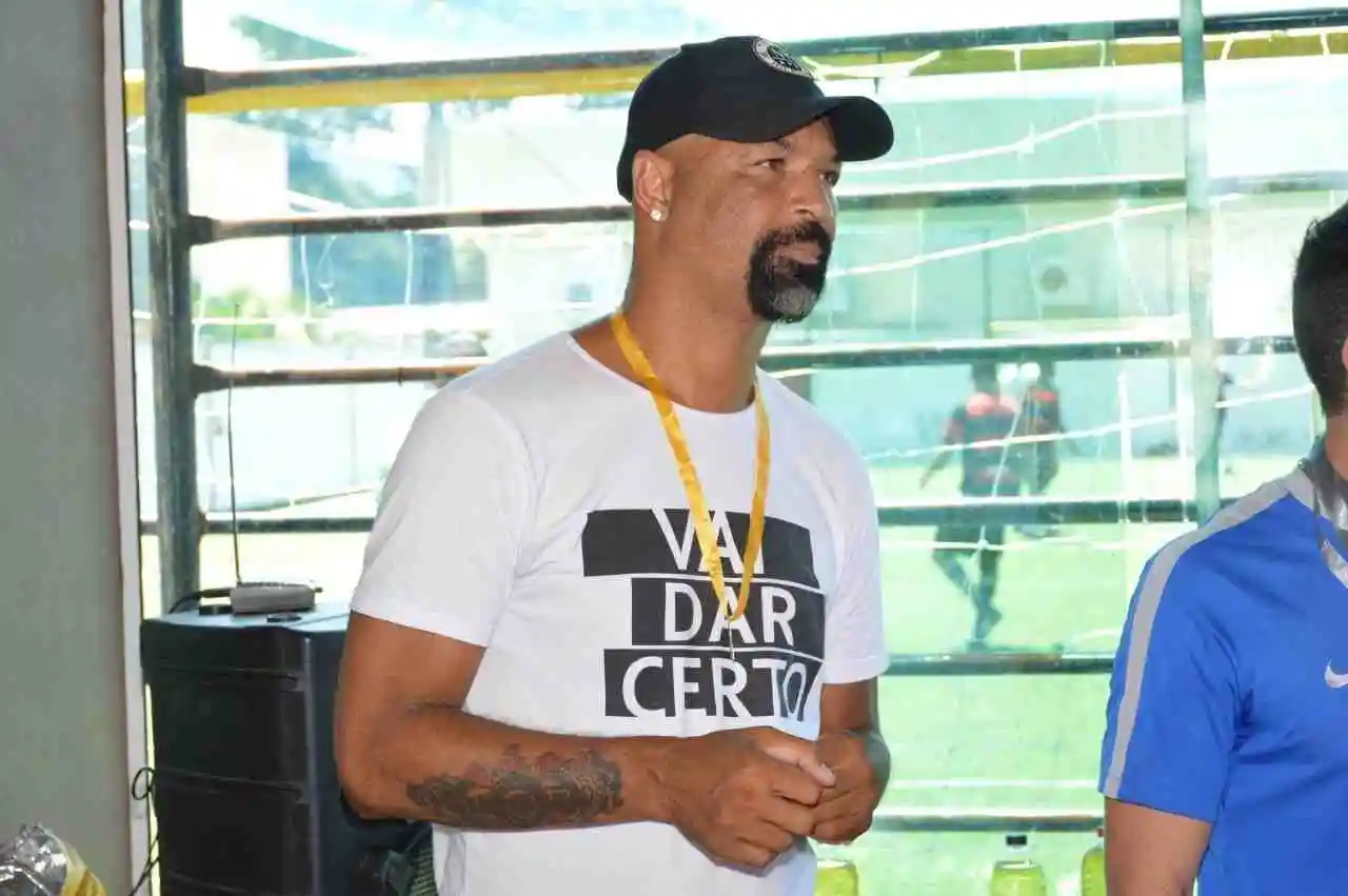 Dinei foi observador técnico das categorias de base do Corinthians desde que Augusto Melo assumiu a presidência do Timão - Filipe Rodrigues/GloboEsporte