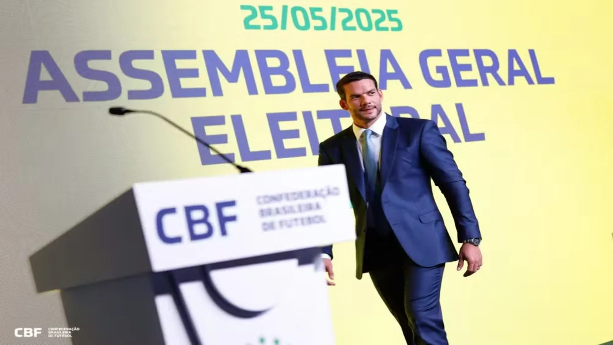 Xaud será empossado ainda neste domingo e assumirá uma Confederação Brasileira de Futebol | Rafael Ribeiro/CBF