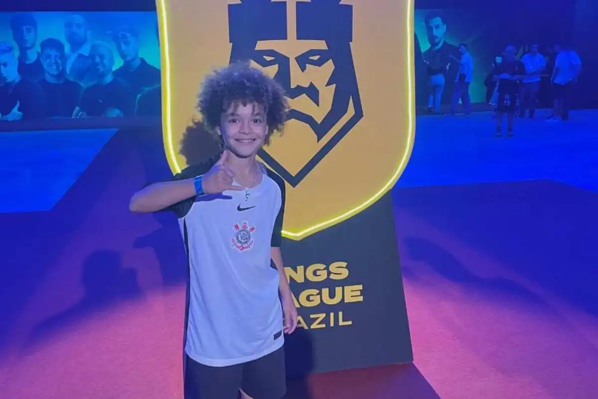 Lucas Flora conhece a Kings League Brasil e se inspira em ídolo do fut7