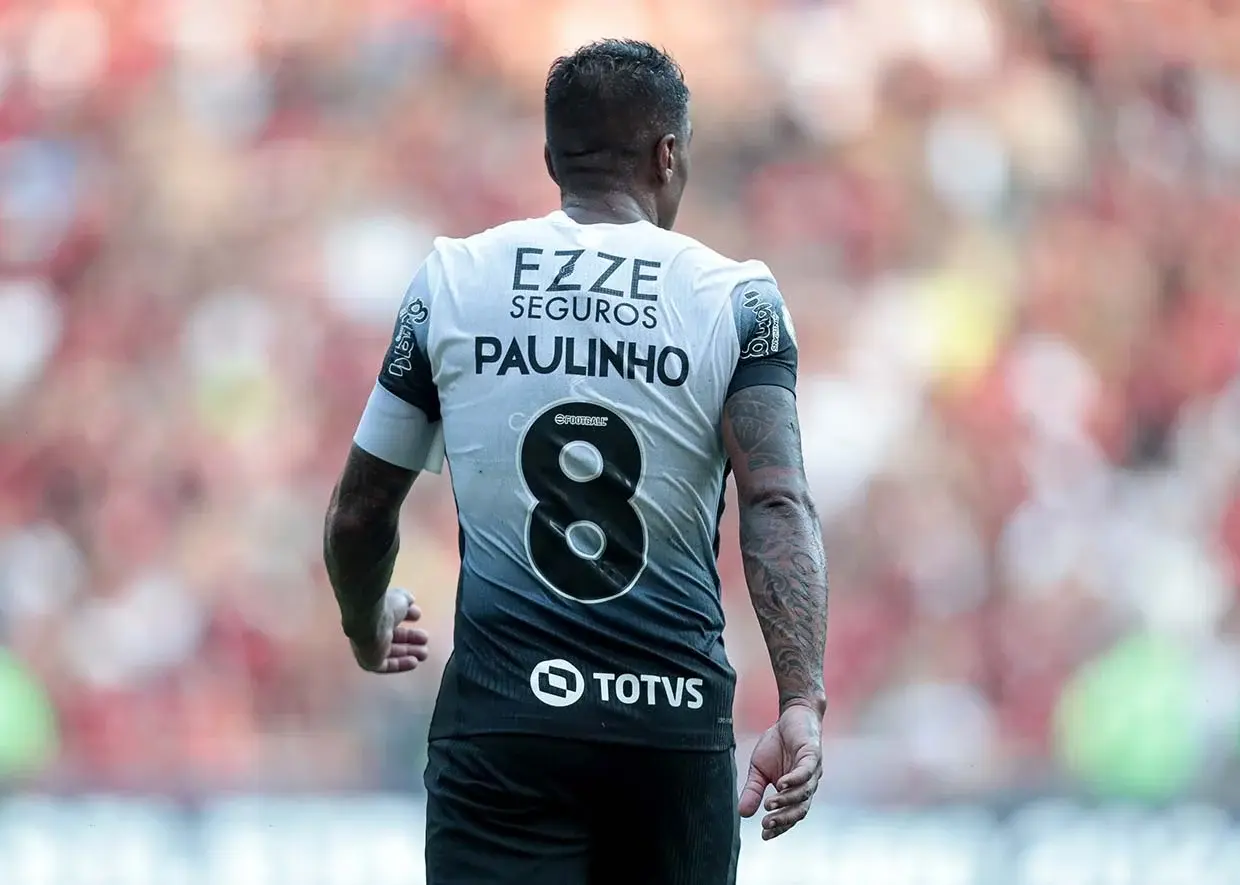 Paulinho elogia o time do Corinthians e vê acerto da direção com contratação de Dorival Júnior - Foto: Rodrigo Coca/Agência Corinthians