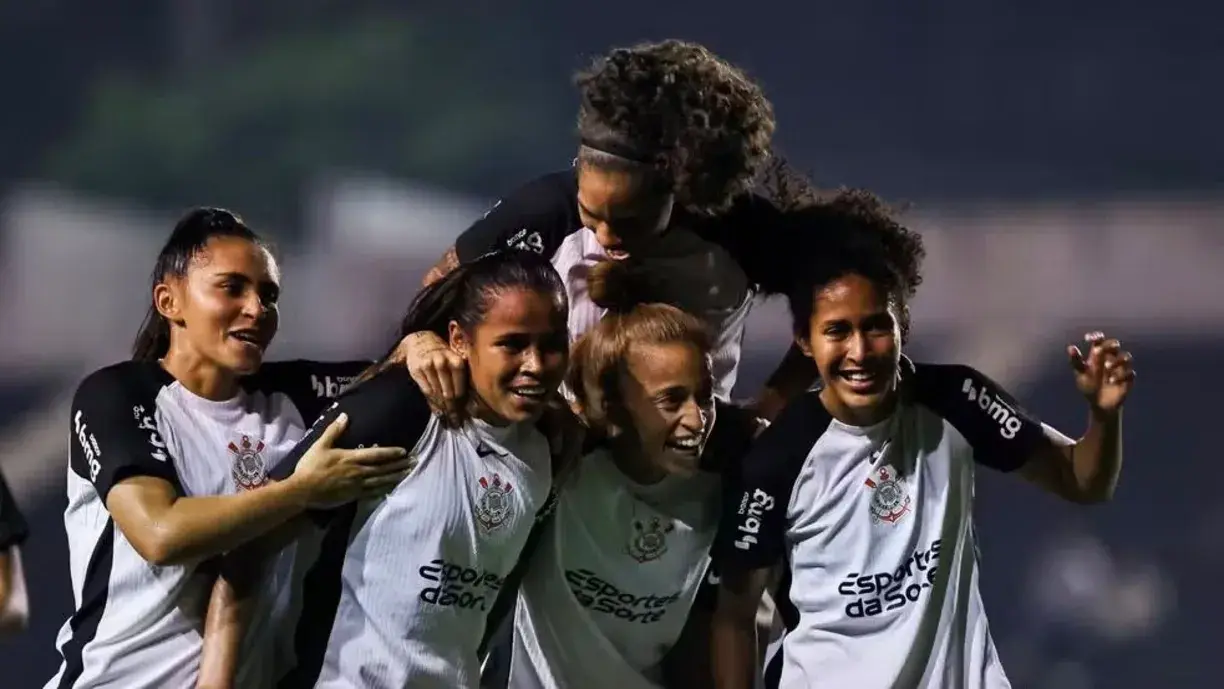 Jhonson, Vitória Yaya, Vic Albuquerque e Ariel Godi marcaram os gols da vitória das Brabas sobre o Bragantino | Divulgação/Corinthians