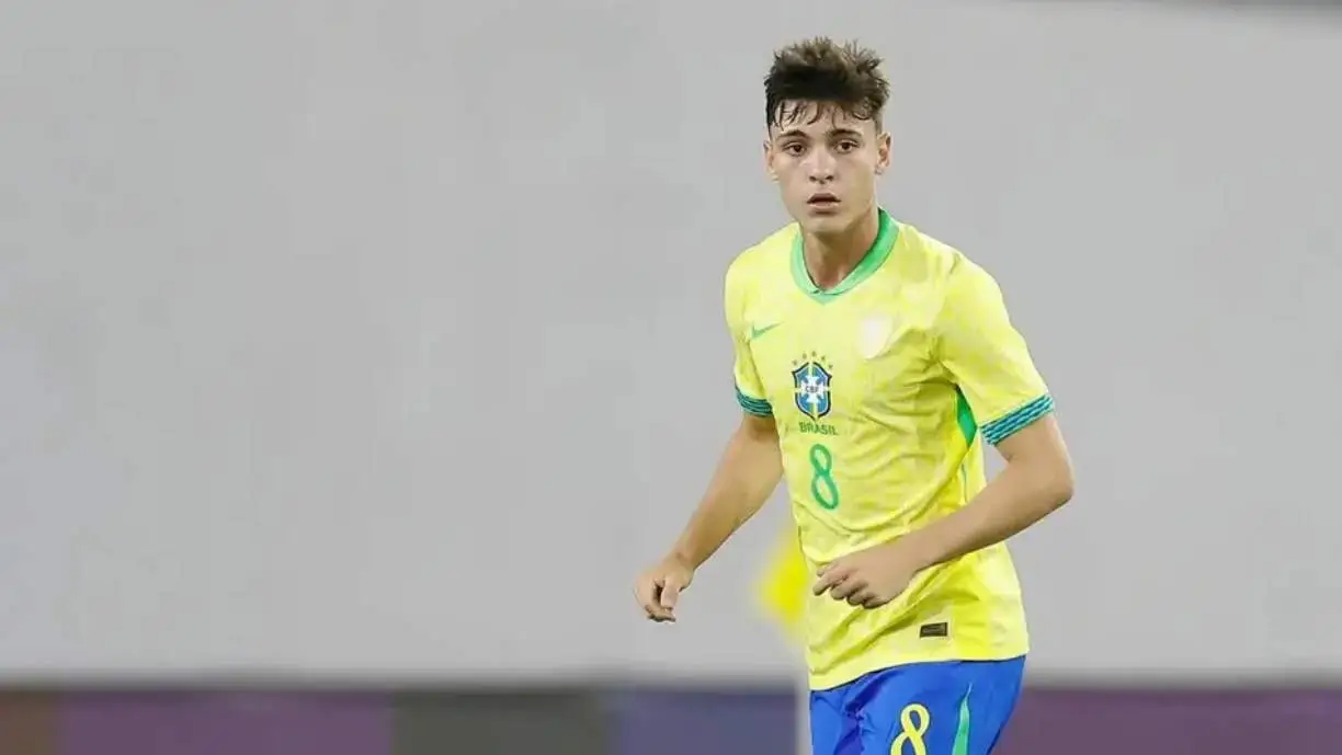 Felipe Longo e Breno Bidon, do Corinthians, são titulares na Seleção Sub-20 e ganham destaque nos amistosos preparatórios para o Mundial. Foto: Reprodução