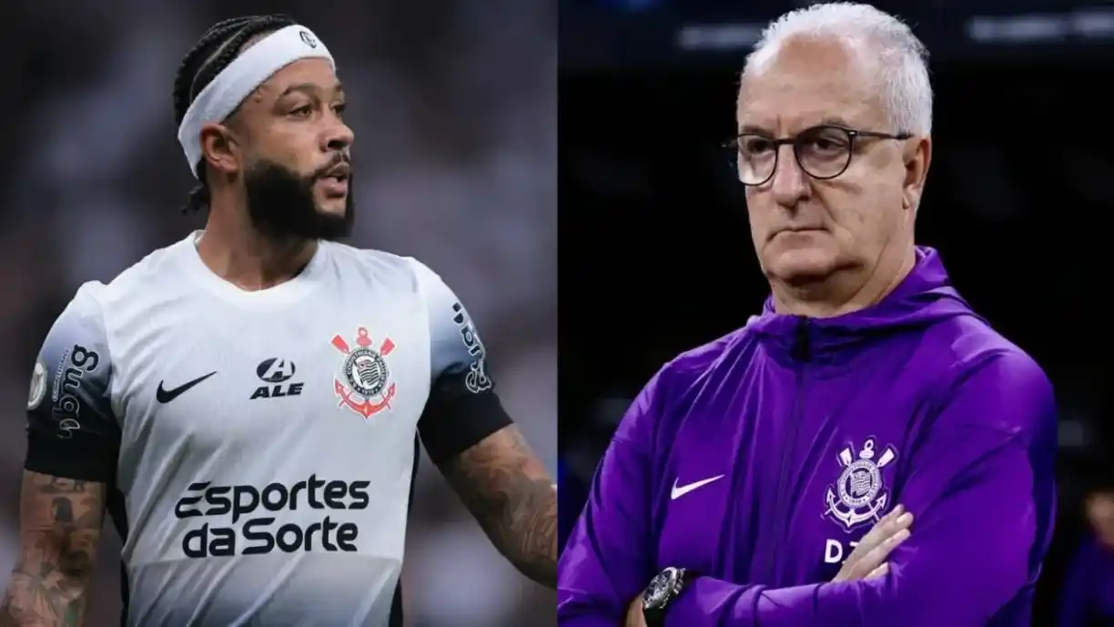 Dorival Jr. toma uma posição sobre Memphis Depay no Corinthians