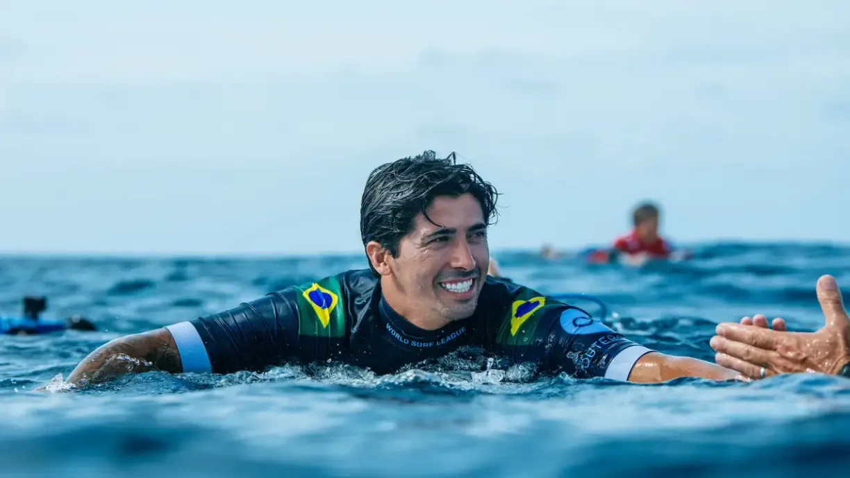 Miguel Pupo entra em polêmica ao escolher 12 etapas ideais para competir na WSL - Foto: Beatriz Ryder/World Surf League