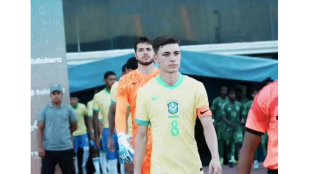 Breno Bidon e Felipe Longo foram titulares em mais um amistoso do Brasil Sub-20 e seguem em preparação para o Mundial - Foto: Divulgação/CBF
