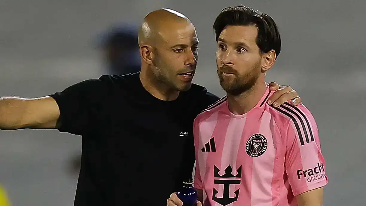 Ex-Corinthians, Mascherano, atual técnico do Inter Miami, diz não pensar no duelo contra o Palmeiras