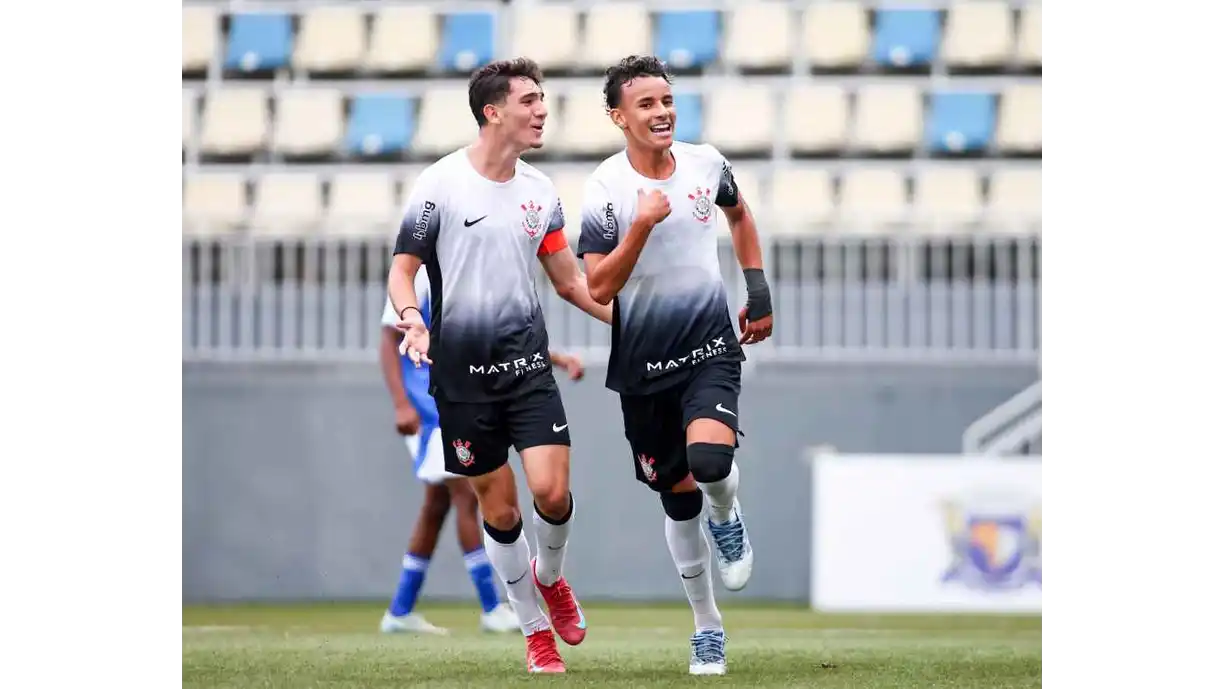 Gui Amorim soma dez gols em 12 jogos e está próximo de igualar o recorde de artilharia do Corinthians Sub-17 desde 2017 - Foto: Rodrigo Gazzanel/Ag. Corinthians