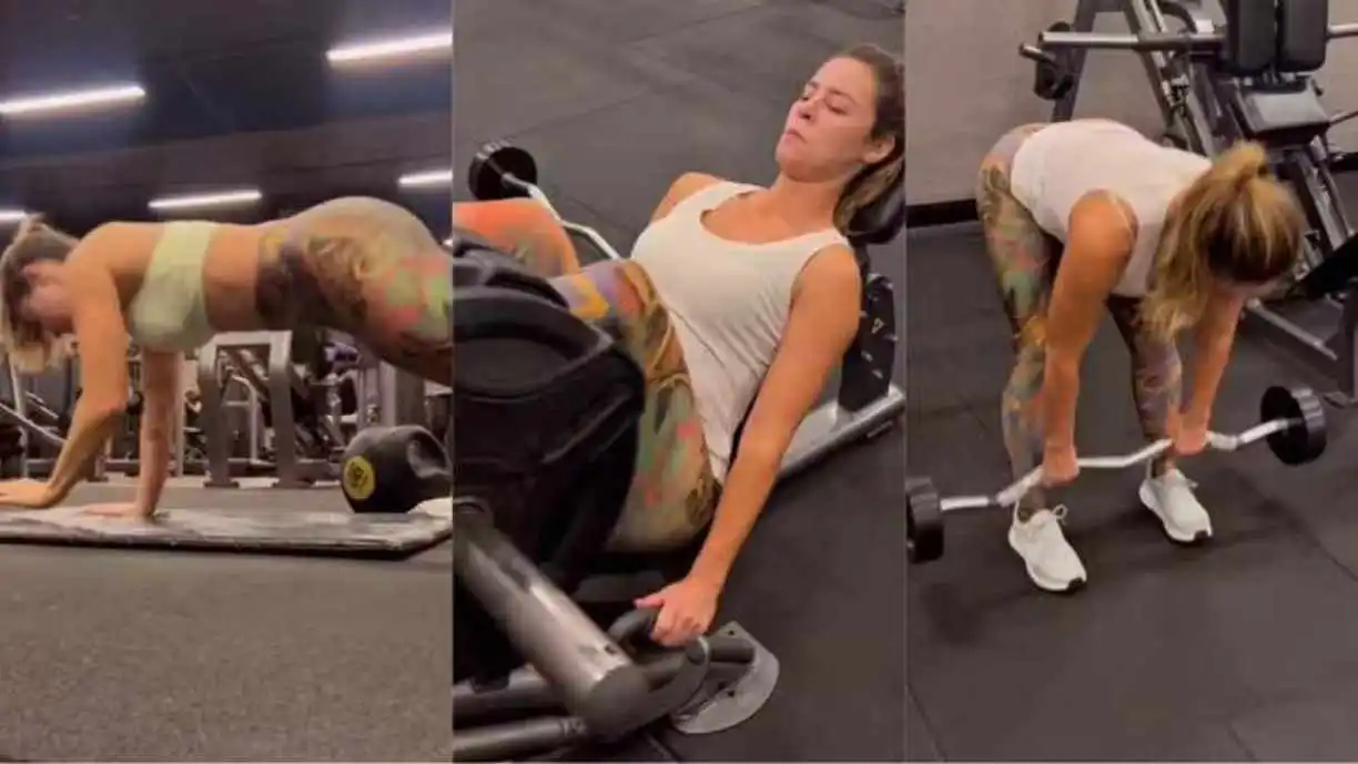 Paolla Oliveira compartilha rotina de treino e inspira cuidados com a saúde física e mental. Foto: Reprodução