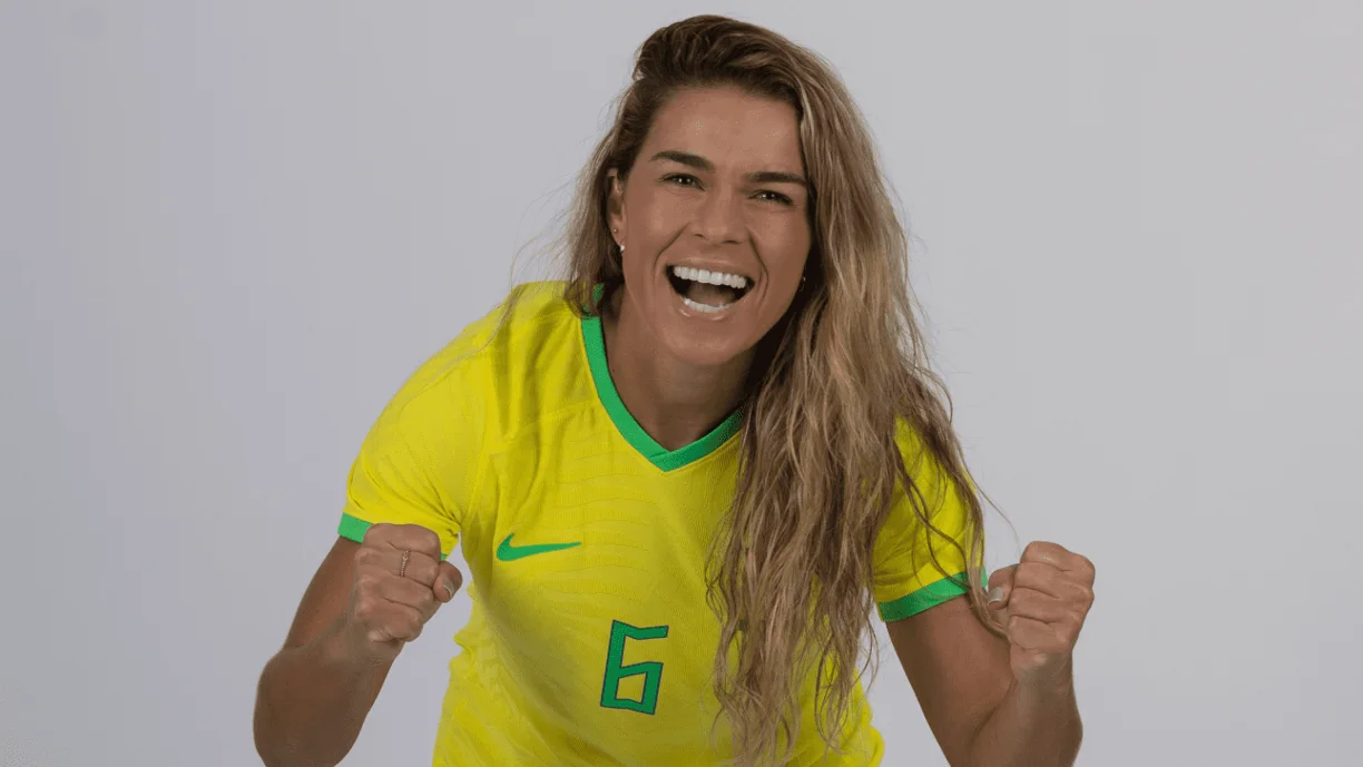 Lateral-esquerda do Corinthians, Tamires mira Seleção e Copa do Mundo Feminina de 2027 - Foto: Thais Magalhães/CBF