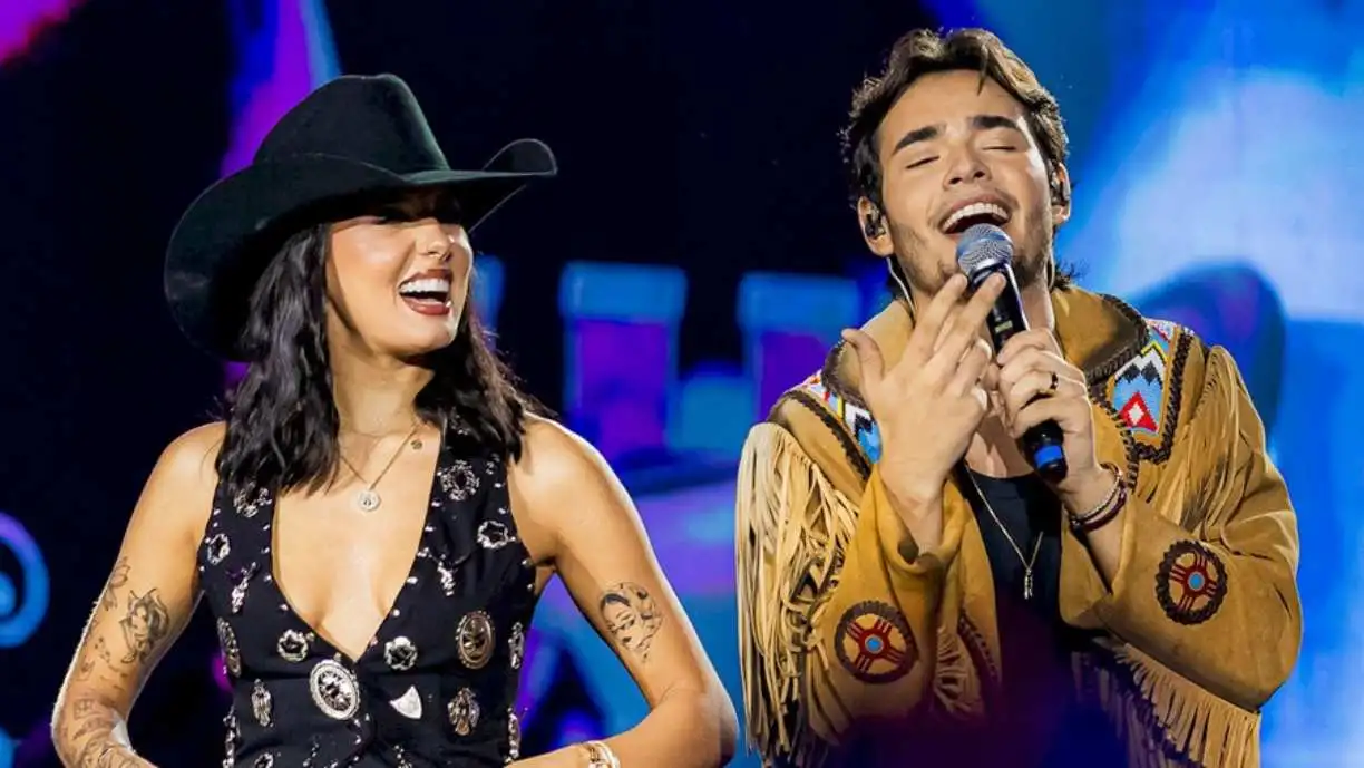 O vídeoclipe de Ana Castela e Sami Rico, “Mensagem do Além”, lançou nesta sexta (18) no Youtube. Foto/Reprodução.