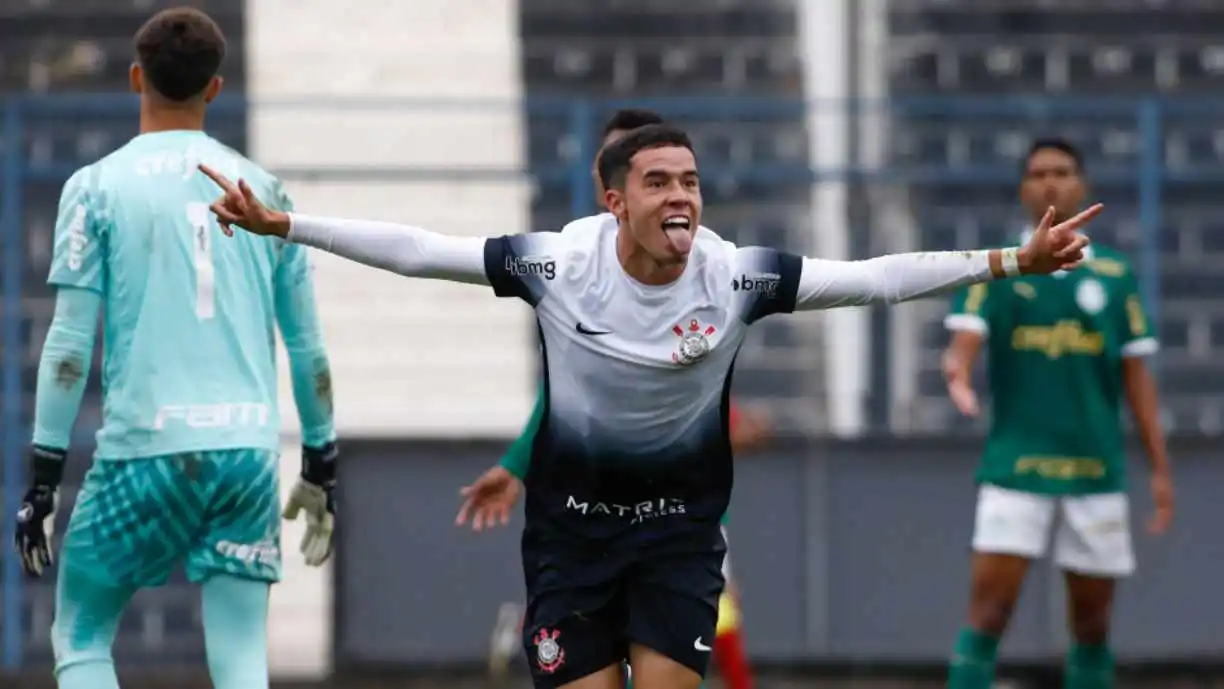 Sub-20 B do Corinthians conquistou uma expressiva vitória em cima do União Suzano, na Paulista Cup. Foto: Reprodução