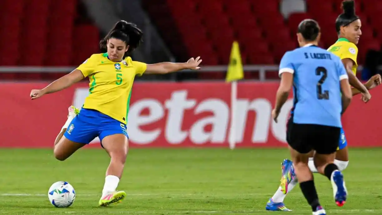 Corinthians feminino enfrenta o Palmeiras com desfalques por convocação na Copa América e busca vitória na Neo Química Arena. Foto: Staff Images Woman/ CONMEBOL