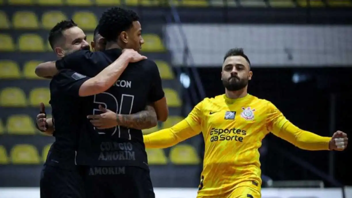 Corinthians encara o Wimpro para manter liderança e embalo no Paulista de Futsal diante da Fiel na Fazendinha. Foto: Beto Miller / Agência Corinthians