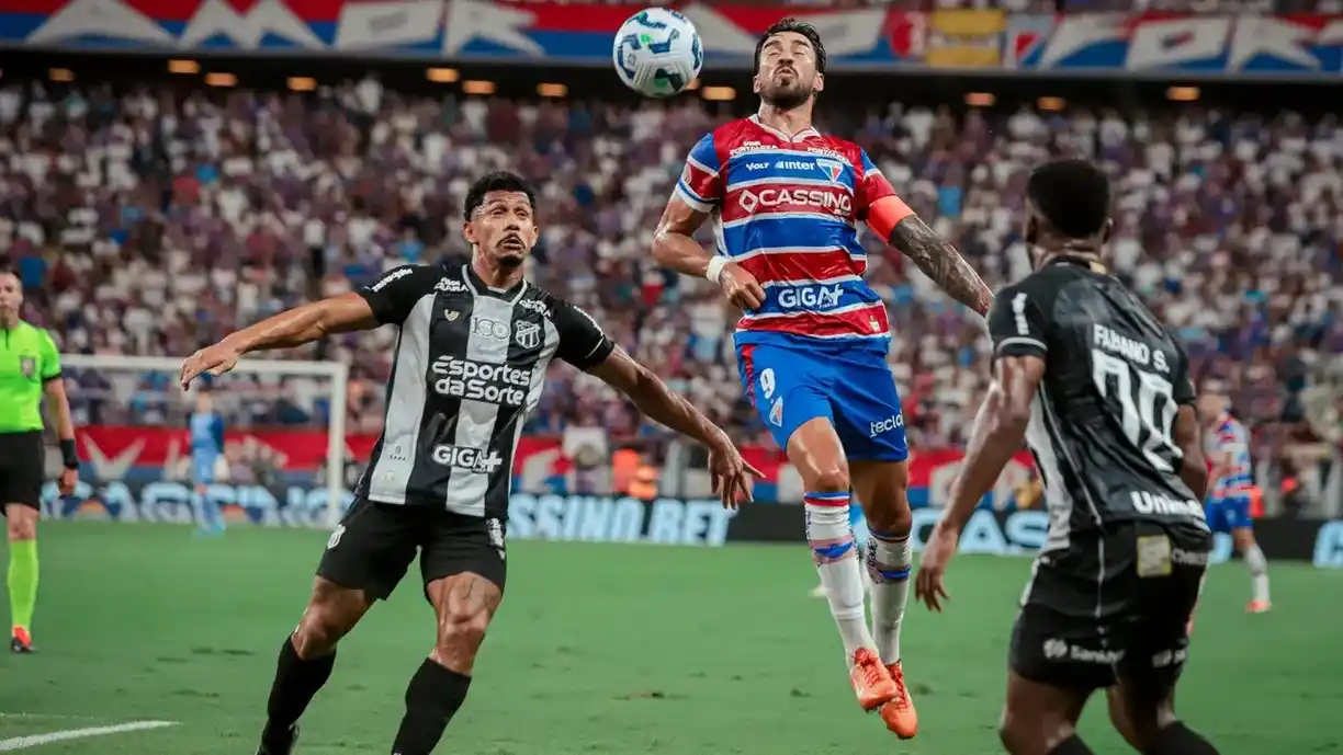 Treinador do Ceará, Léo Condé fala sobre o jogo diante do Corinthians, hoje à noite - Foto: Mateus Lotif/Fortaleza EC