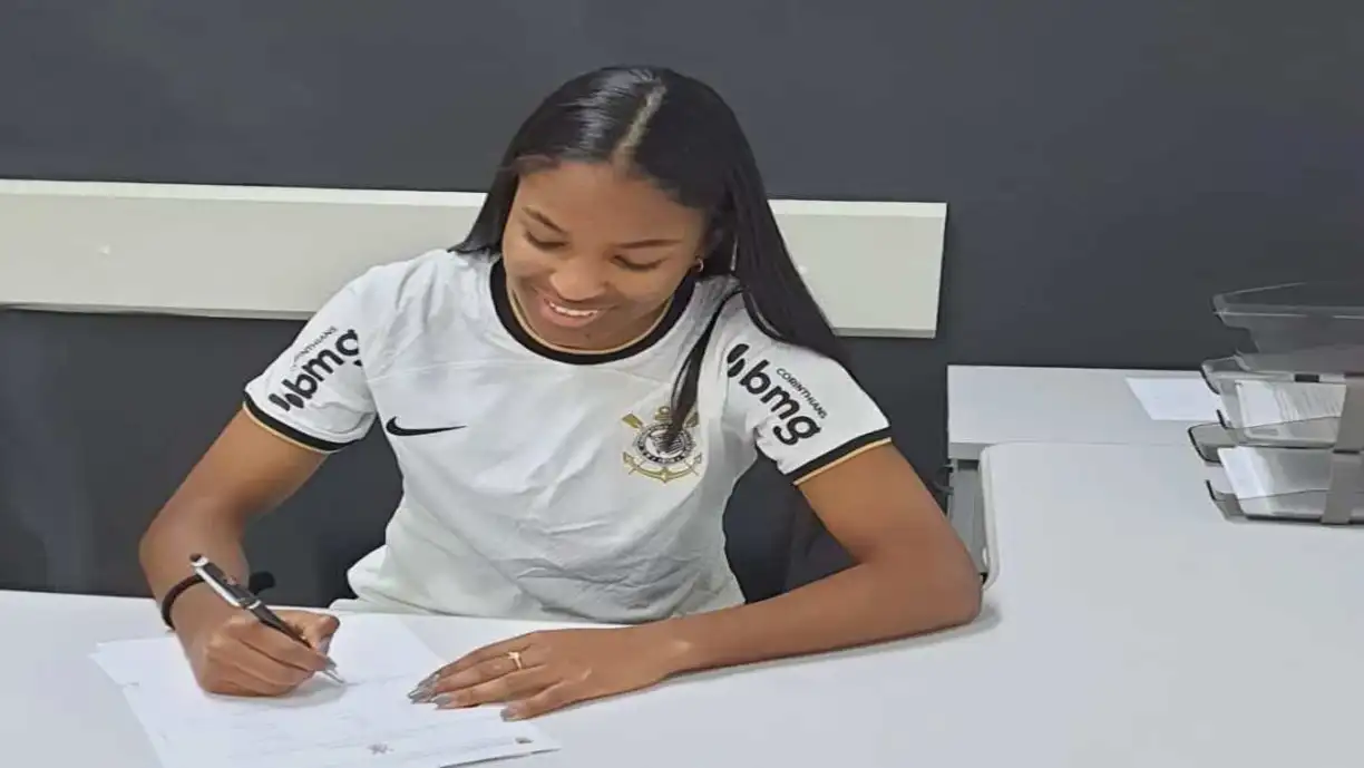 Yelina Matos García foi registrada pelo Corinthians e está disponível para estrear no Sub-20 a partir desta semana - Foto: Reprodução/Instagram