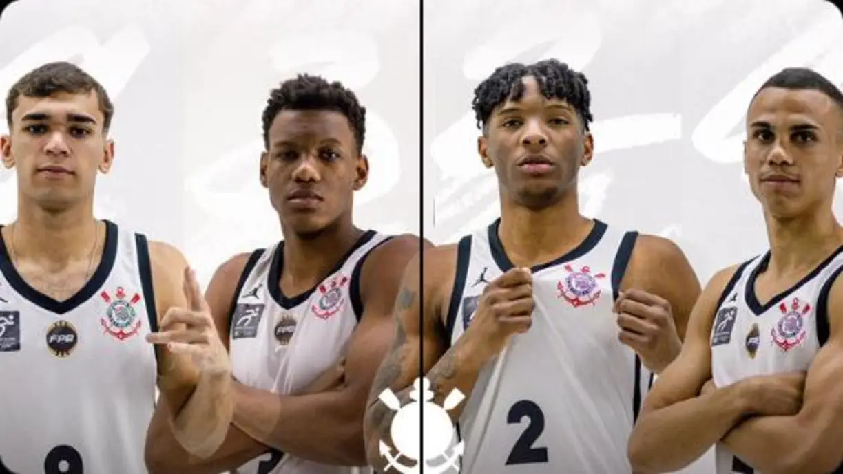 Corinthians Basquete mantém jovens da base no elenco principal e prepara estreia no Estadual diante do Paulistano - Foto: Reprodução/X